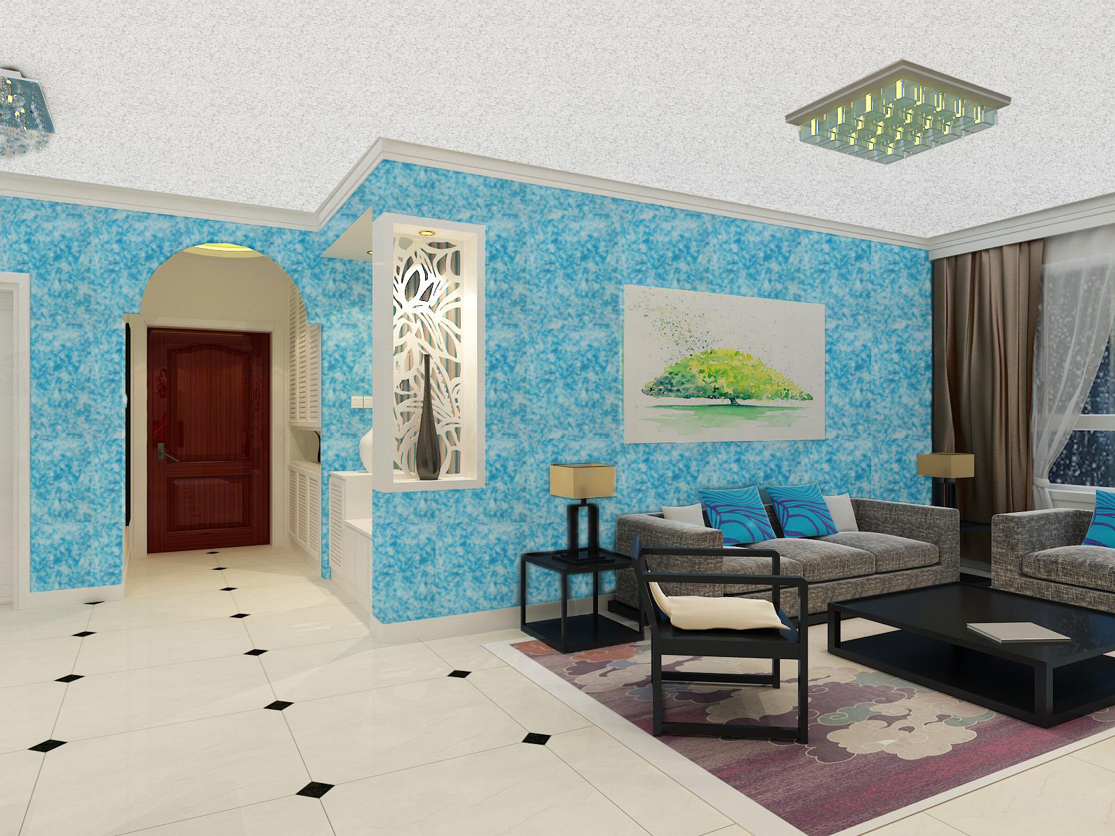 关于你家常用墙衣颜色的分析