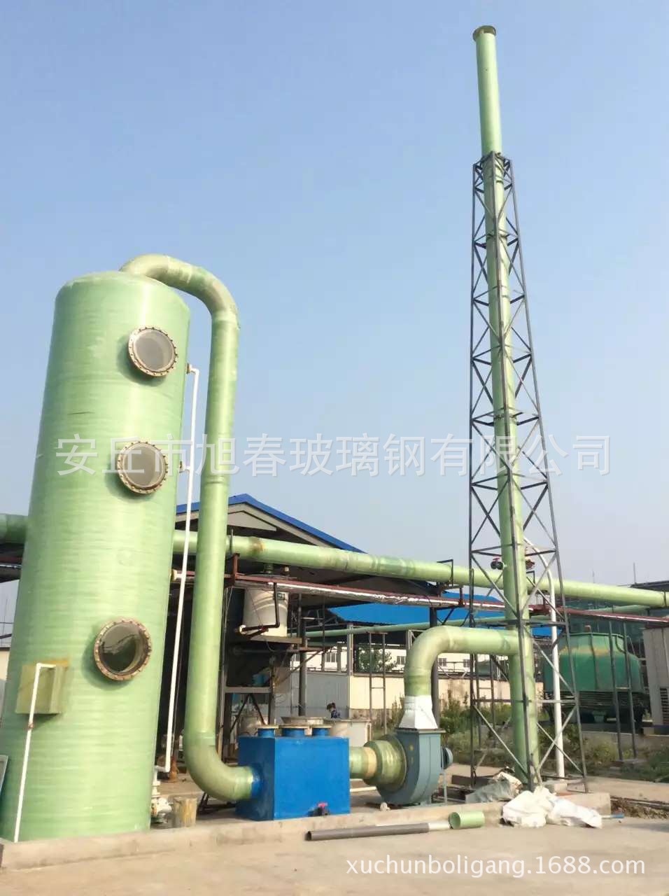 玻璃钢吸收塔,酸雾吸收塔,尾气净化塔 脱硫除尘塔