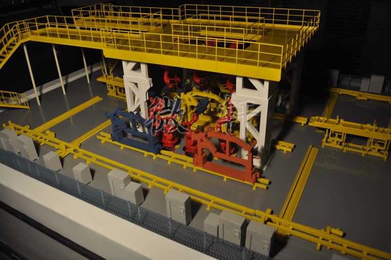 上海工业机械机器人模型流水线生产线厂房设计服务制作公司厂家