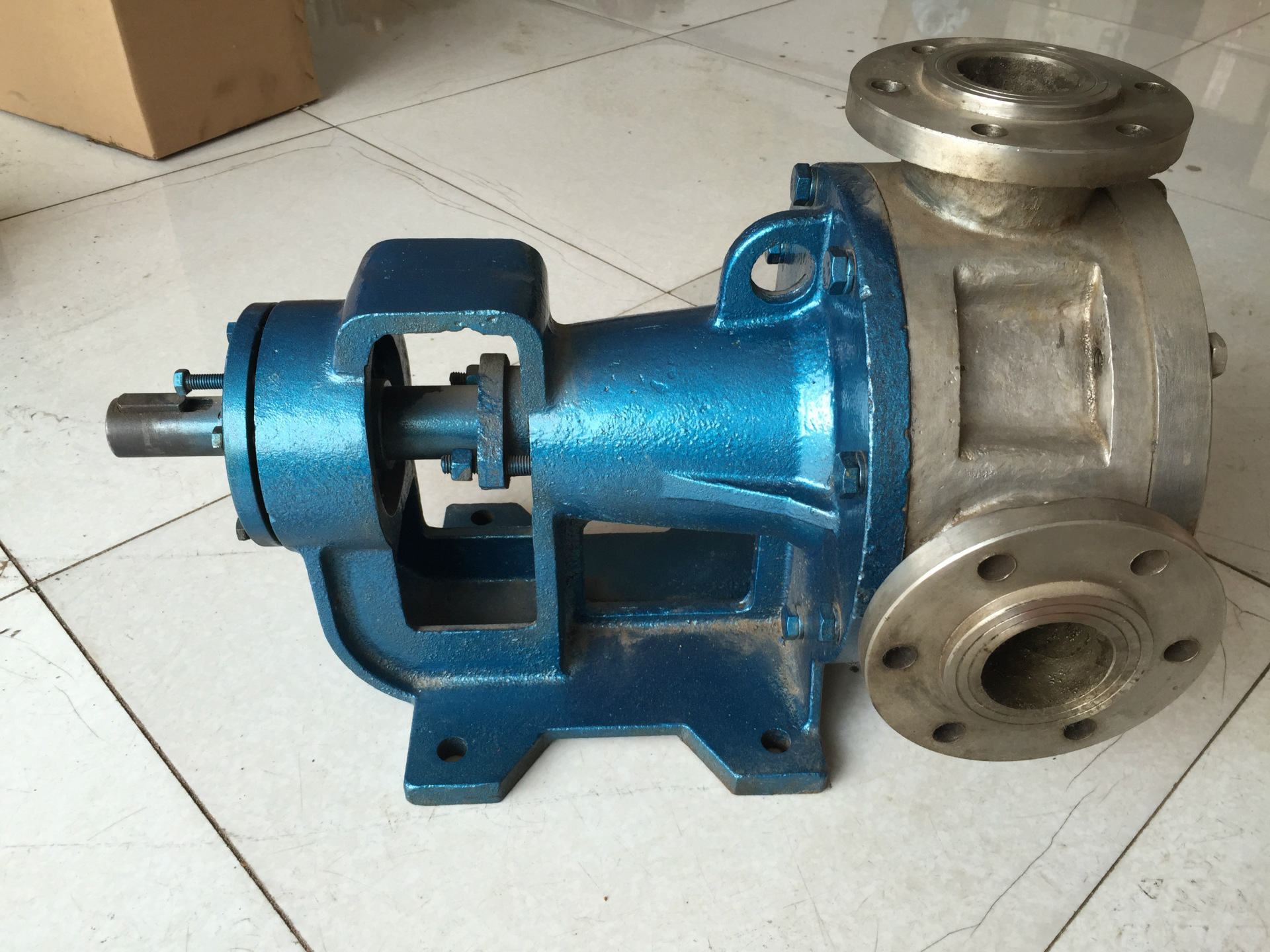 不锈钢转子泵 ncb8m3型高粘度稠油泵 内啮合齿轮油泵 卫生转子泵