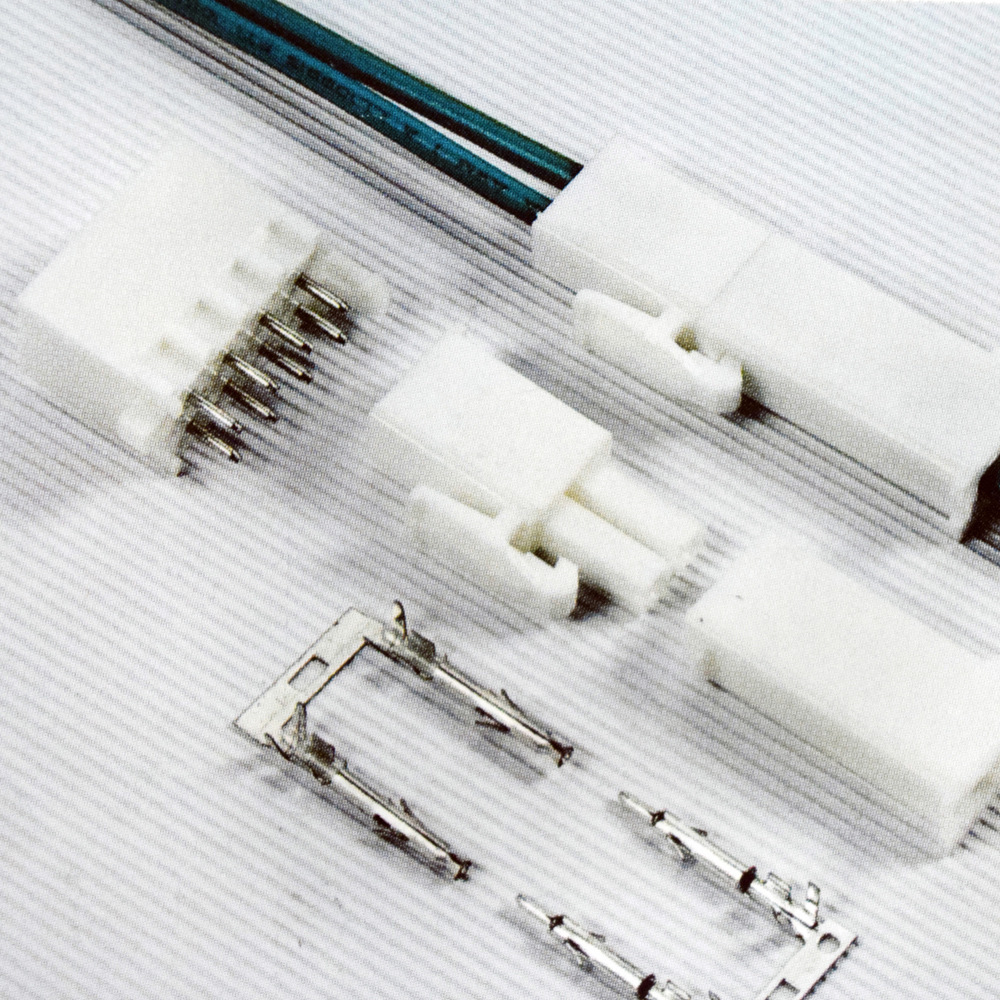 led灯连接线2pin l6.2fl端子线公母对接插件端子线束加工定制