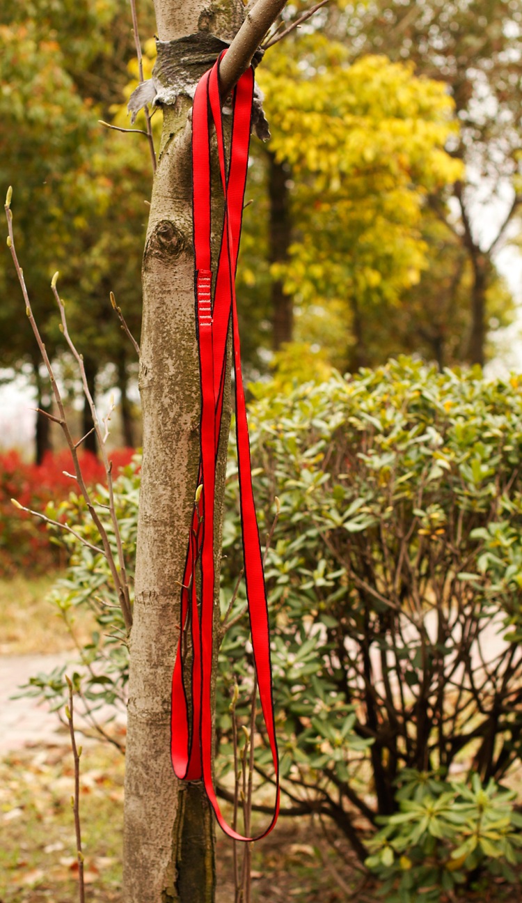 登山扁带户外攀岩装备吊床绑带绑绳瑜伽绑带宽安全扁带绳子散扁带