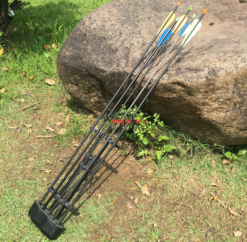 弓箭快拆一体箭盒 箭囊 箭壶 箭盒 卡扣式方便拆卸盒 5只装