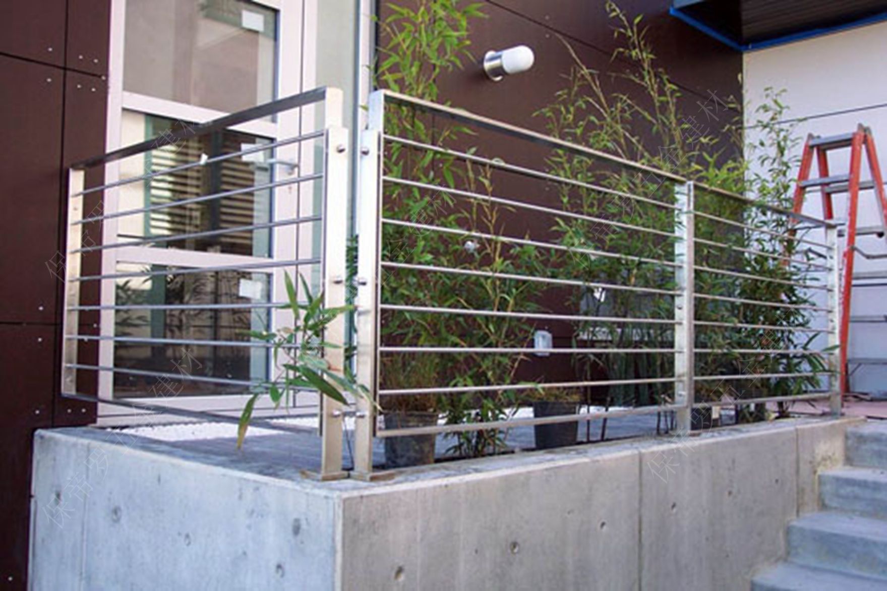 耐磨不锈钢穿拉丝阳台栏杆/楼梯扶手护栏家居精装修工程bdl-6009