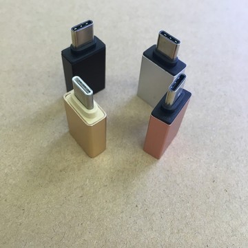 typec转usb30转接头手机otg数据线u盘转换器铝合金乐视华为适用