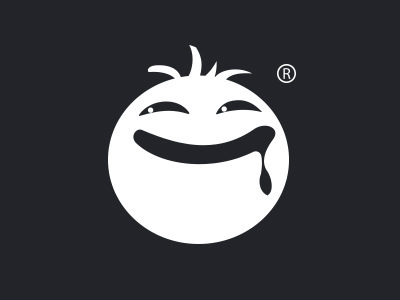 金牌商标 流口水的笑脸图形 18类皮革箱包 商标转让