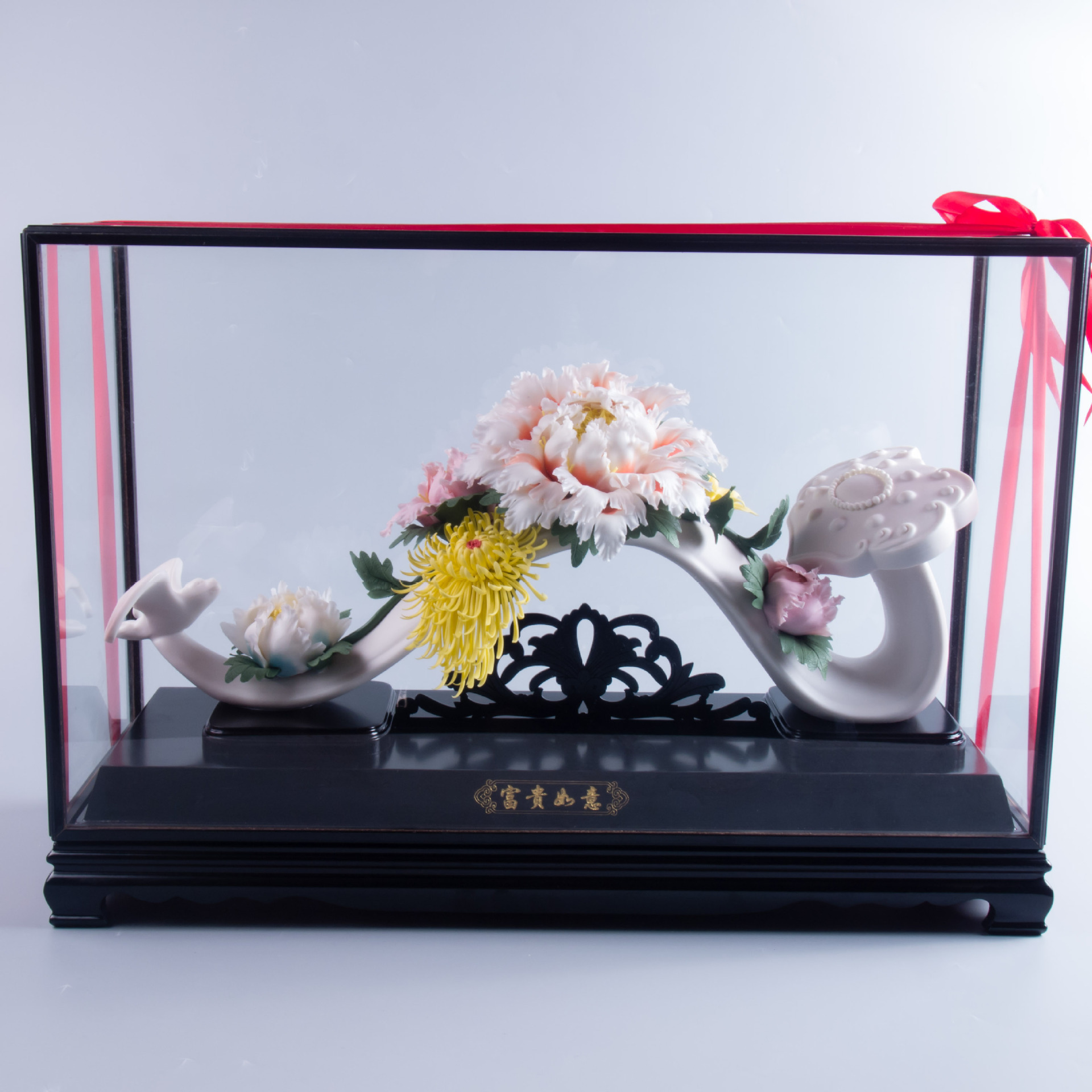 商务馈赠礼品 特色中国风家居摆件富贵如意大小号 - 工艺品批发交易网