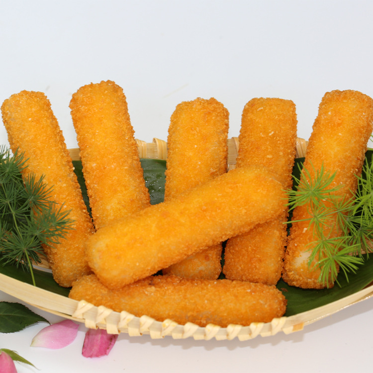 产地货源 渔家作坊 裹粉手指条375g 生冻(冷冻) 深海鳕鱼条