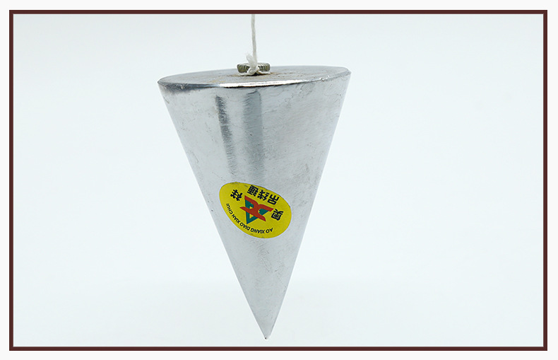 厂家直销实心吊线坠吊线锤 建筑工具木工吊线坠 垂直测量工具