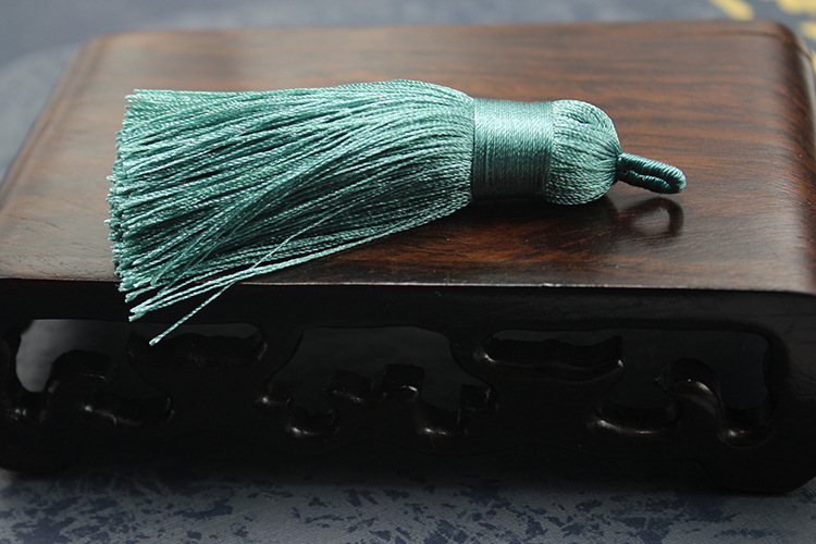 7cm短胖款星光线流苏绕线头古法纯手工流苏