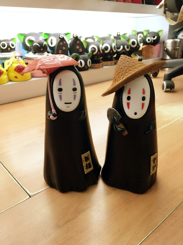 宫崎骏动漫周边 千与千寻同款无脸男无脸君存钱工艺礼物摆件