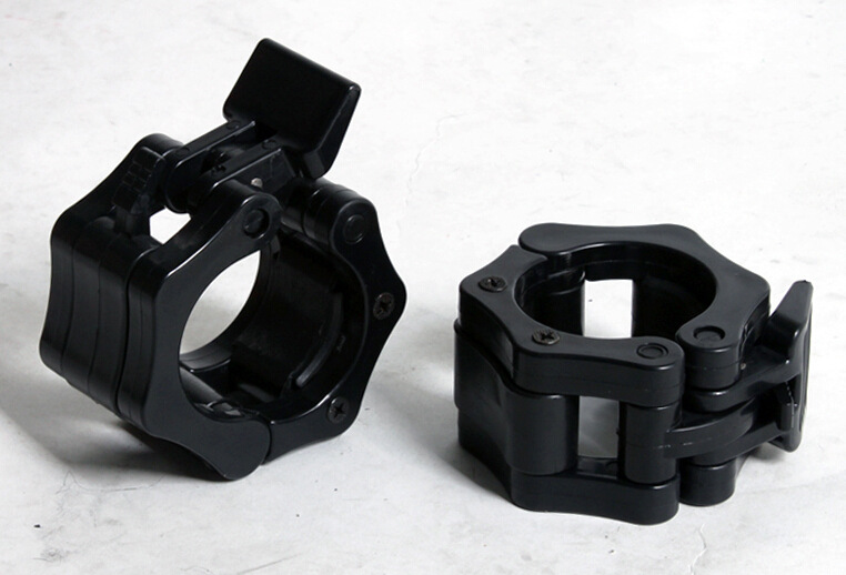 奥杆夹子 杠铃杆哑铃杆子塑料卡扣 安全锁卡簧卡套卡夹