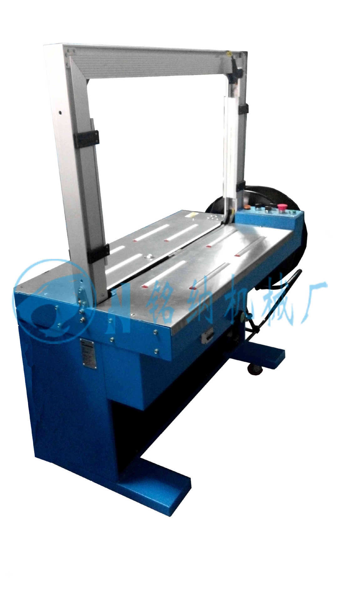 纸箱捆包机 广州全自动纸箱打包机 pp带捆扎机 【铭纳机械】