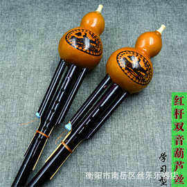 初学型天然双音 孔雀花葫芦丝 个头足够大厂家直销 烙花葫芦丝