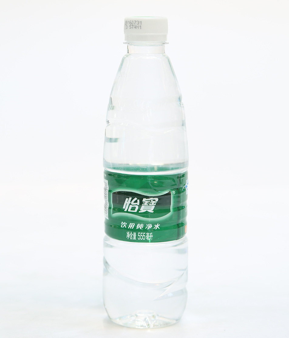 怡宝纯中瓶饮用净水555ml24瓶装长沙发货v0.025方g14kg可定制标签