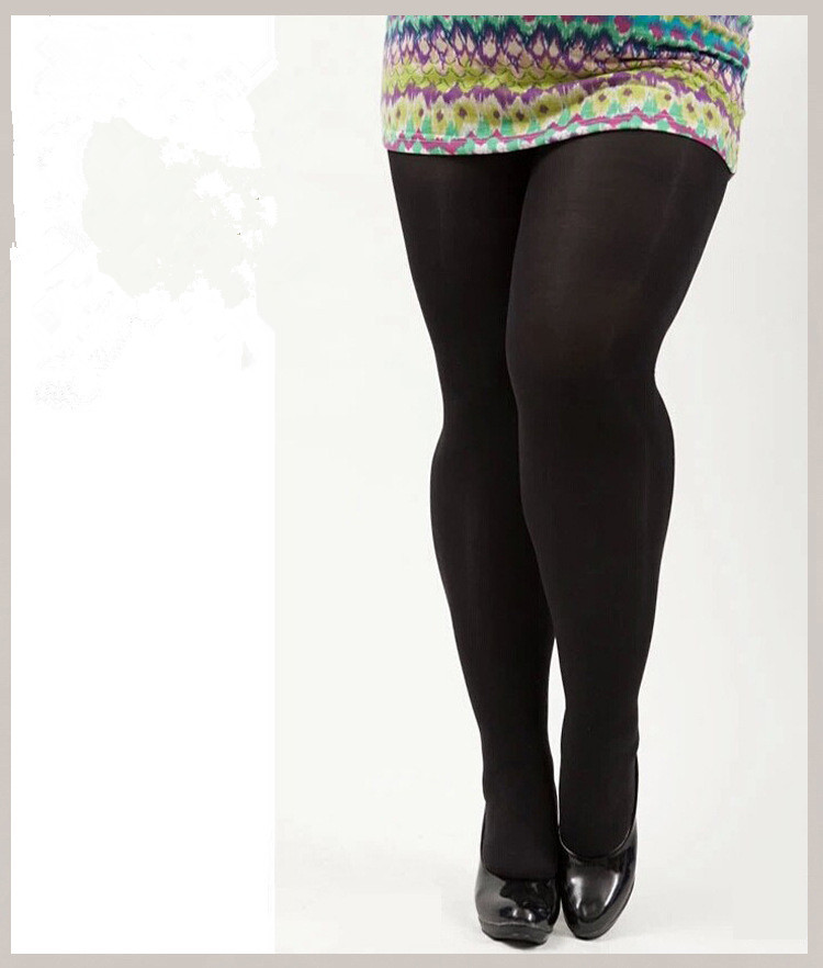 Factory Wholesale Spring and Autumn Velvet 120d plus-Sized plus Size Pantyhose Foreign Trade Fujie 100.00kg plus Size Base