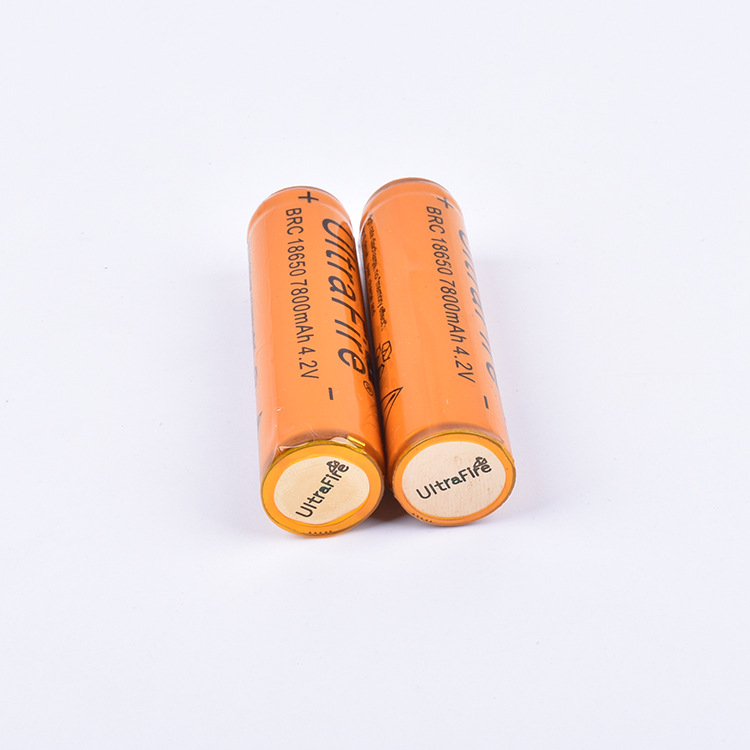 18650充电锂电池 强光手电筒电池 7800mah带保护板锂电 正品直销