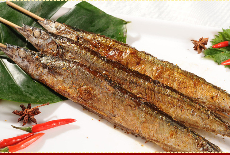 批发供应烧烤秋刀鱼 户外冷冻秋刀鱼 秋刀