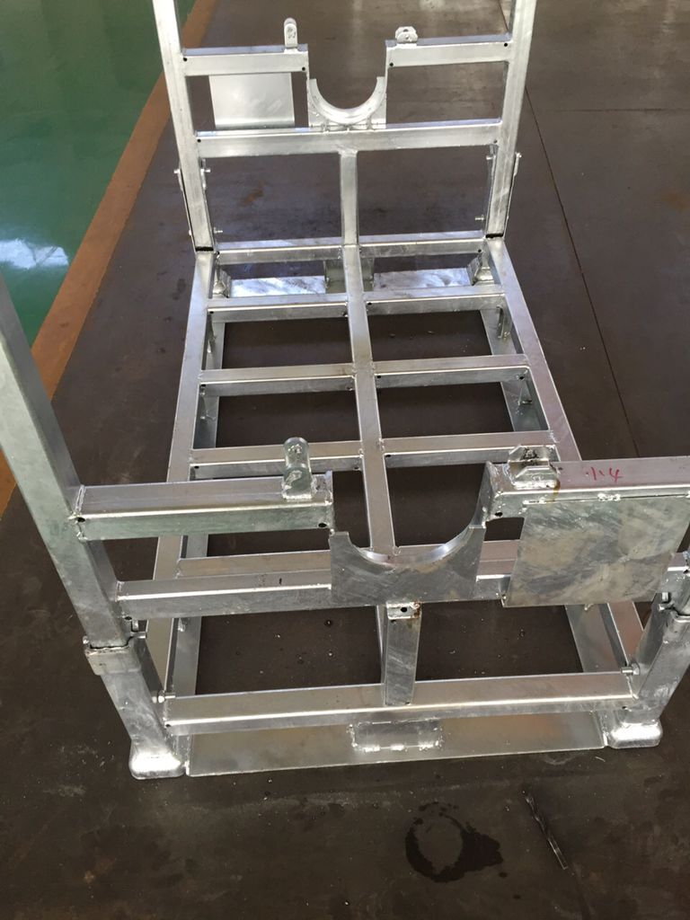 发动机缸体存放架 柴油发动机周转料架 汽车发动机托盘