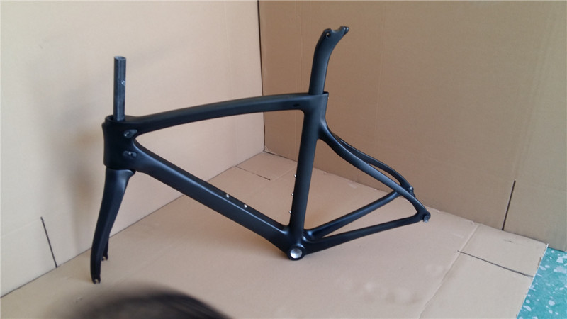 工厂批发全碳纤维车架公路自行车碳纤维车架批发