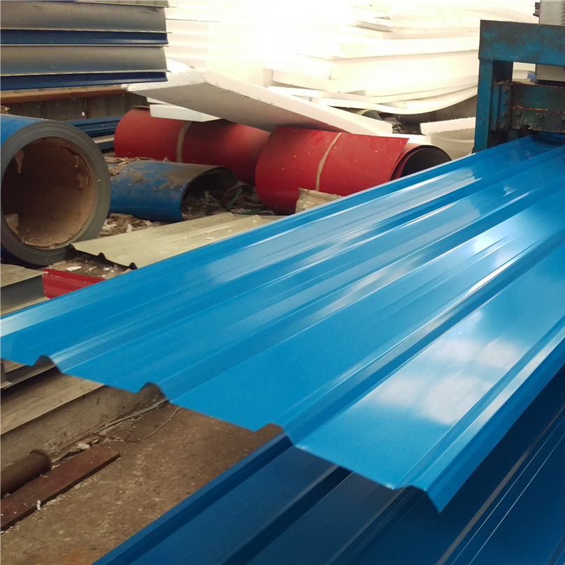 上海刘朗彩钢供应海蓝色彩钢瓦,厂房活动房用彩钢瓦