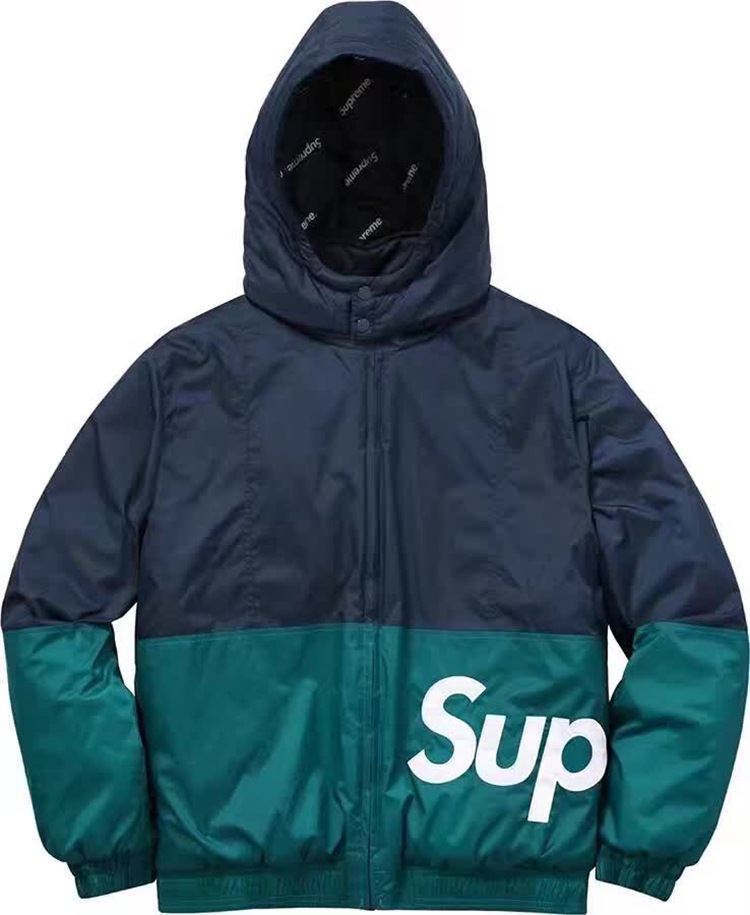 supreme 拼接风衣棉服夹克 三色入 16fw 男女同款 独家新款