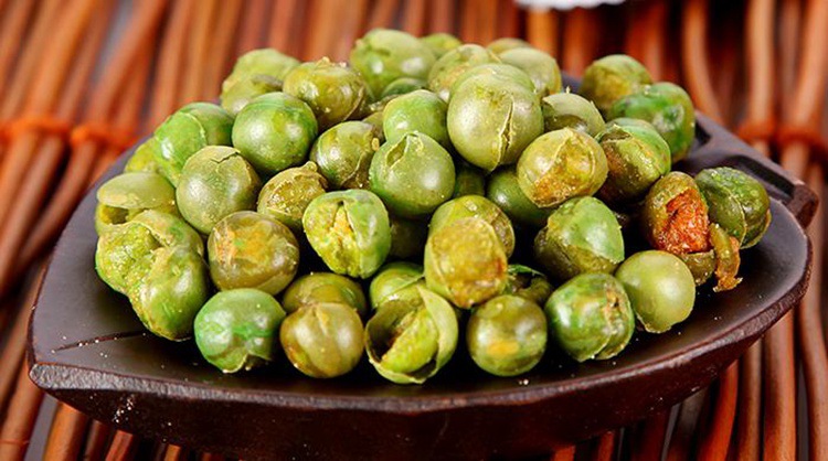 经销批发多种口味油炸青豆 蒜味牛肉味香辣味 5斤/包