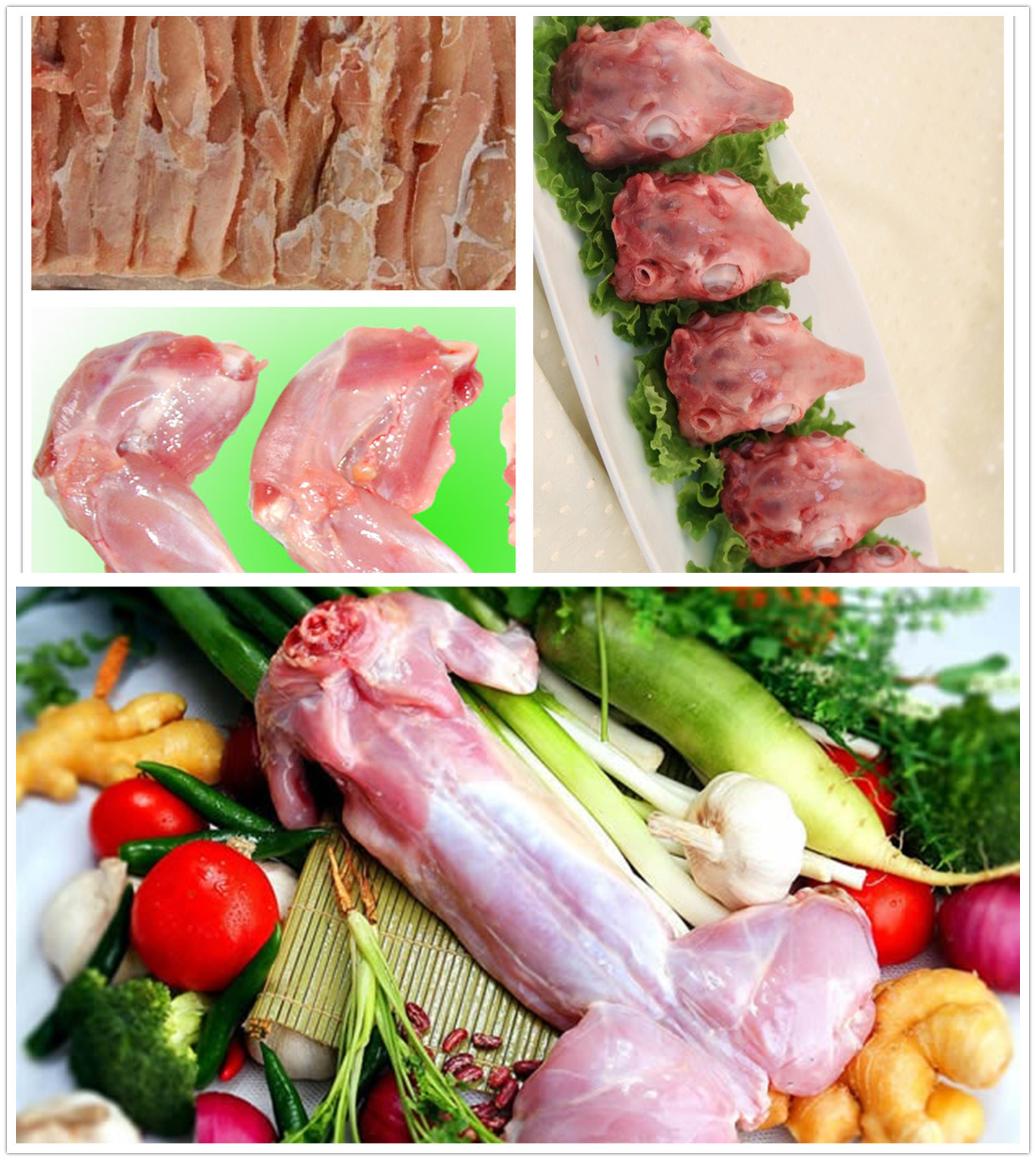 厂家直销冷冻兔前腿兔前 鲜冻兔后腿兔腿10kg*1全国发货