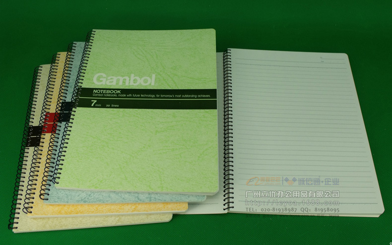 b5线圈笔记本 纸面记事本 螺旋本 日记本 练习本子