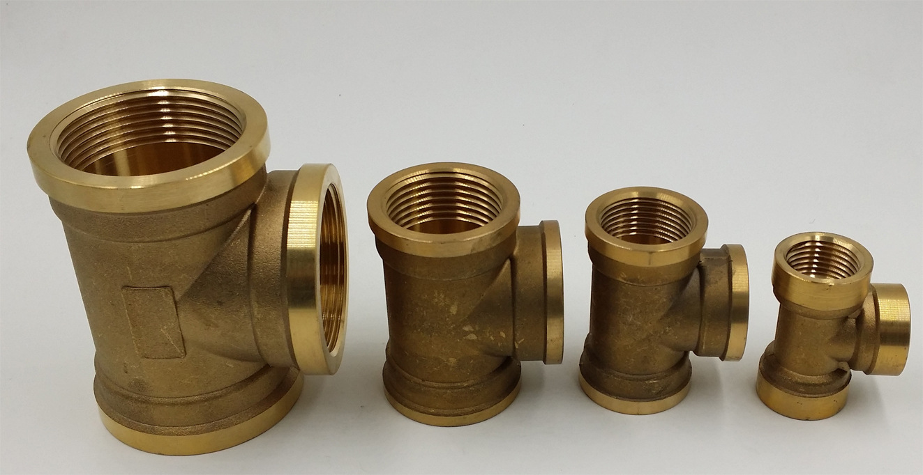 厂家热销供应4分铜三通 铜三通接头 加厚