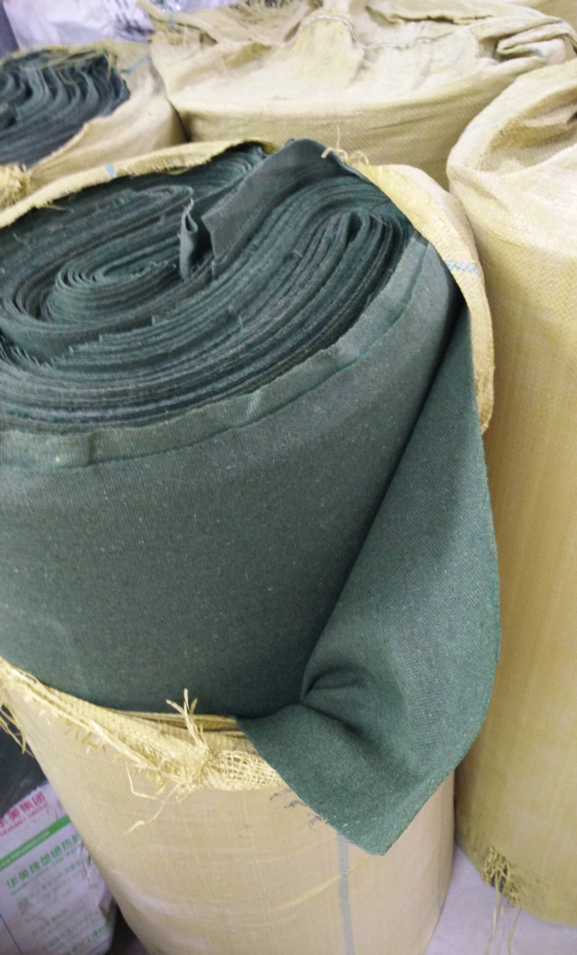 厂家中央空调软接头再生棉工业帆布 多功能防水保温有机硅布批发