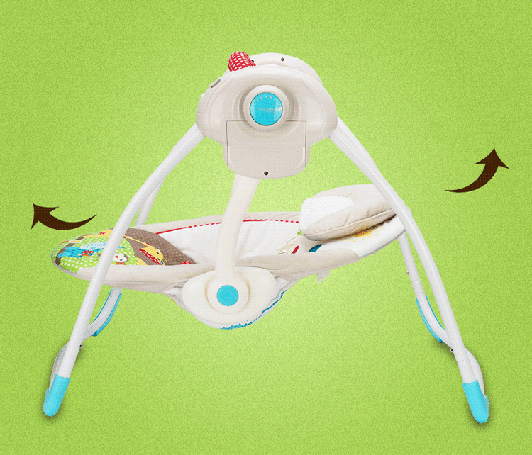 出口婴幼儿电动摇椅哄睡神器 多功能宝宝安抚摇椅 一件代发