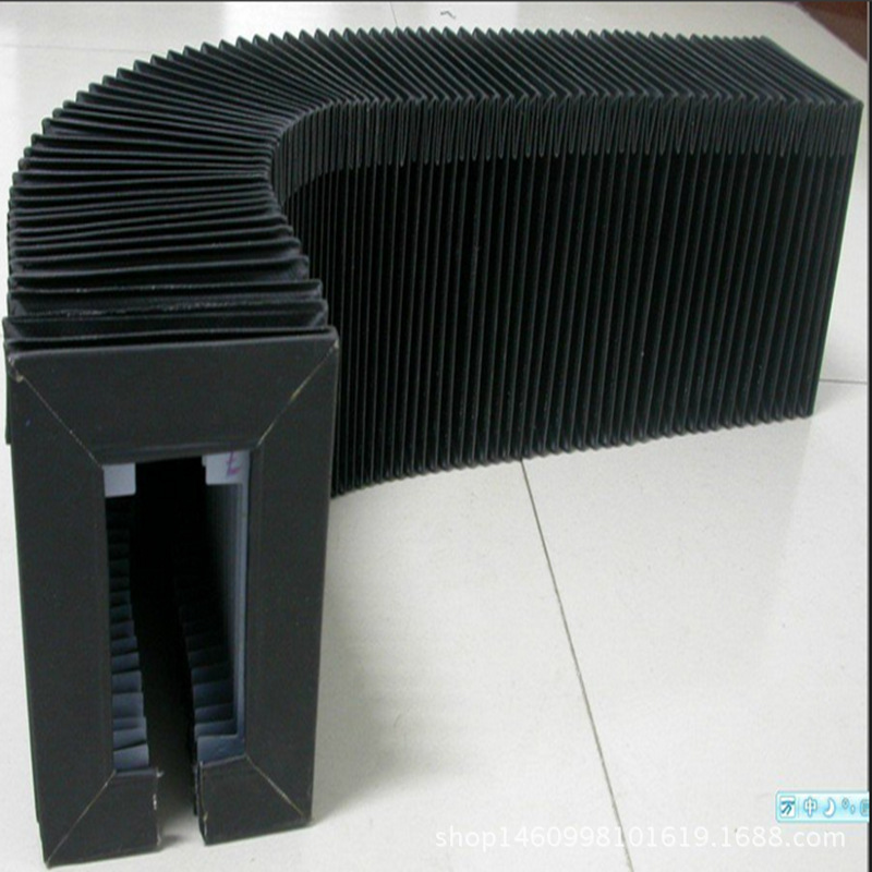 厂家订做数控激光切割机风琴防护罩 耐高温风琴式护罩防尘罩