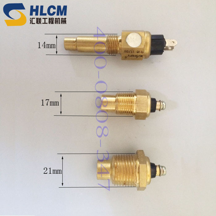 装载机配件 通用水温感应头传感器感应塞探头