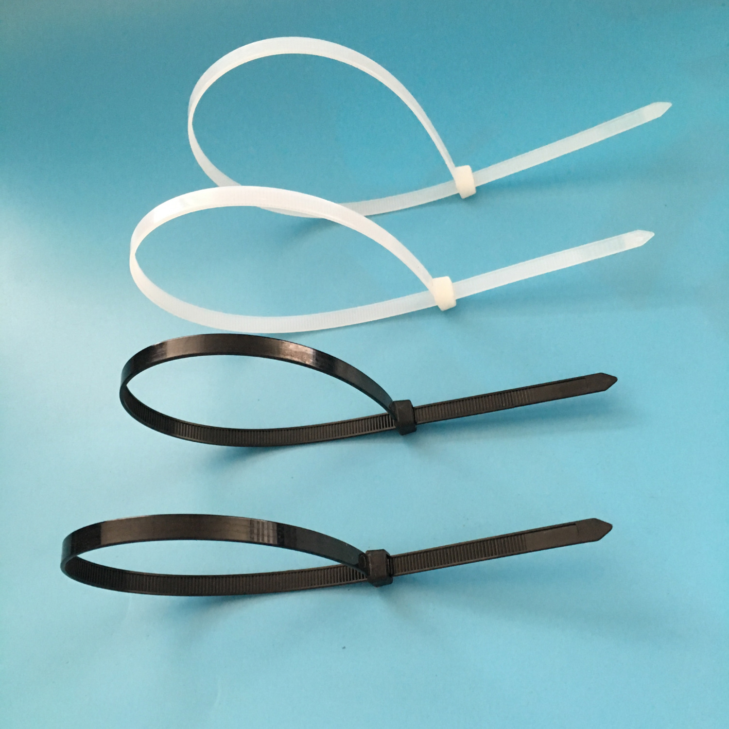 自锁式尼龙扎带 8*500mm塑料扎带 结束带 电线扎线带 250条一包