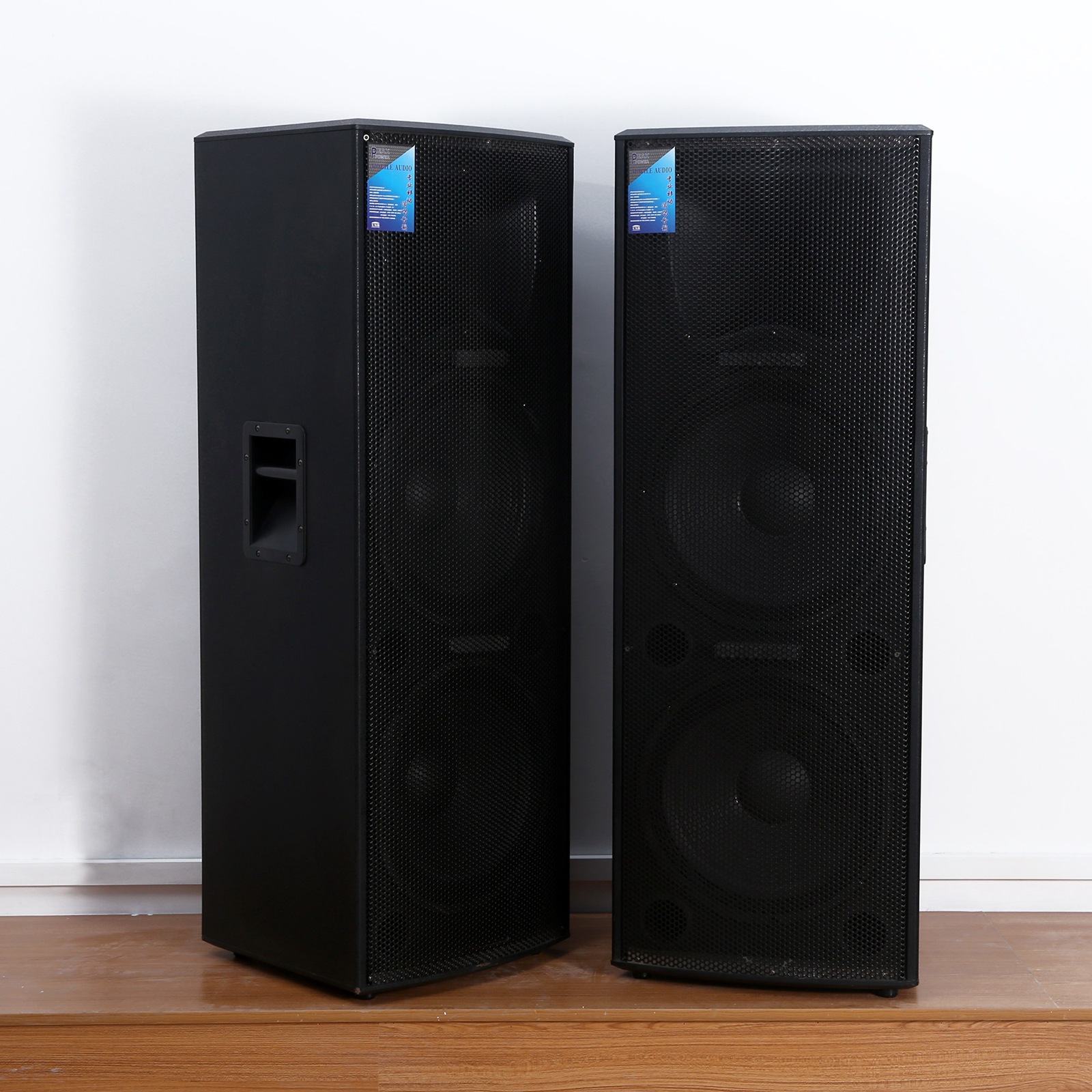 供应 双15寸全屏户外无源专业舞台音箱婚庆礼仪会议大功率音响 举报-