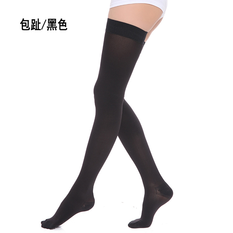 Medical Secondary Long Tube Open Toe Anti-Curved Long Leg Care High Stretch Socks Blood Anti-Socks Leg Shaping Compression Foot Sock Compression Stockings