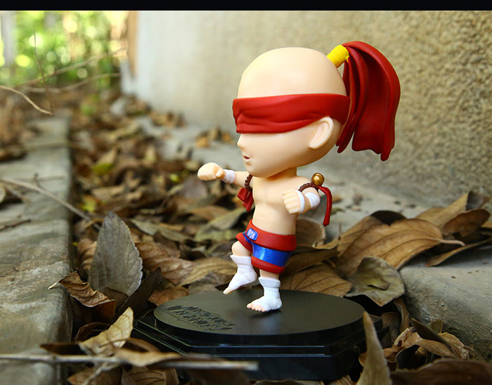 英雄联盟q版手办1代至高之拳李青 盲僧 q版中号公仔手办模型摆件