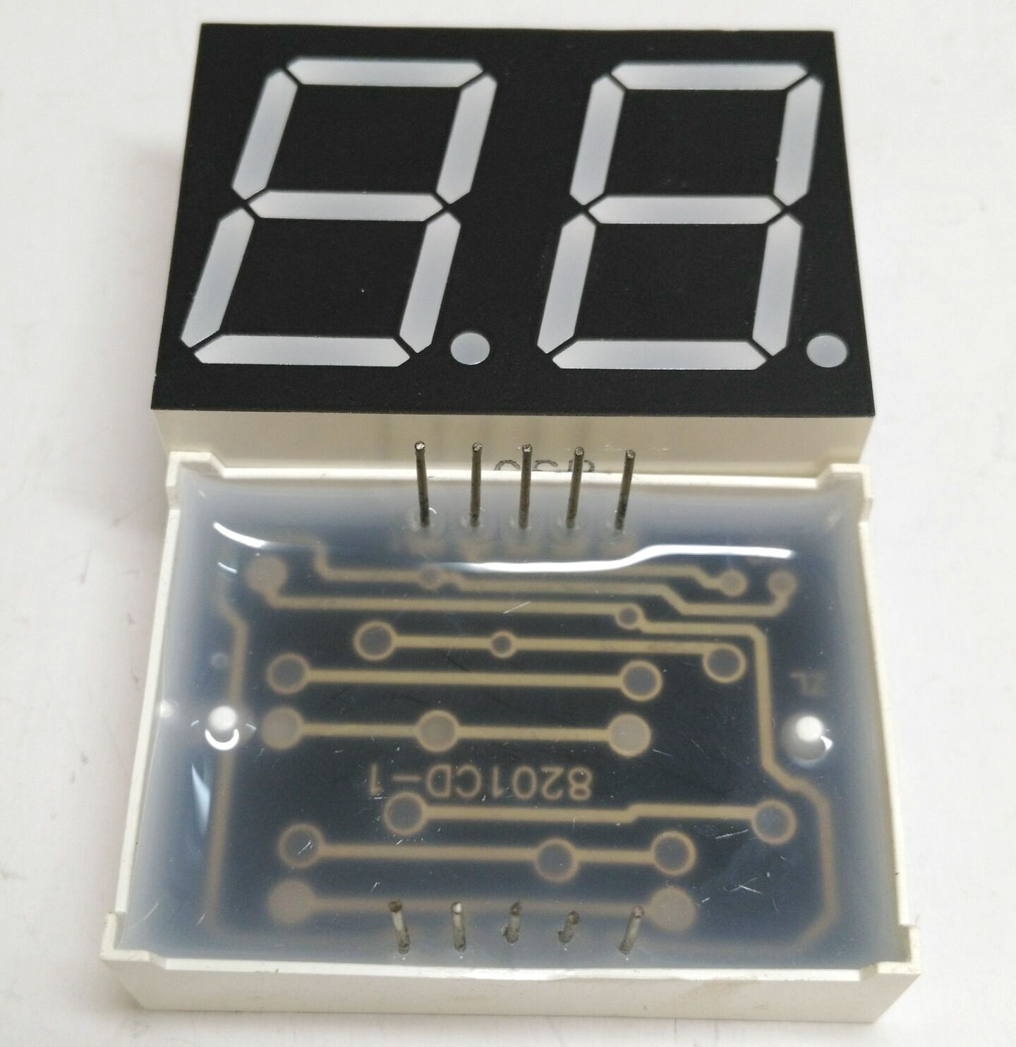 8英寸两位数码管led数码管红色数码管共阴共阳数码管