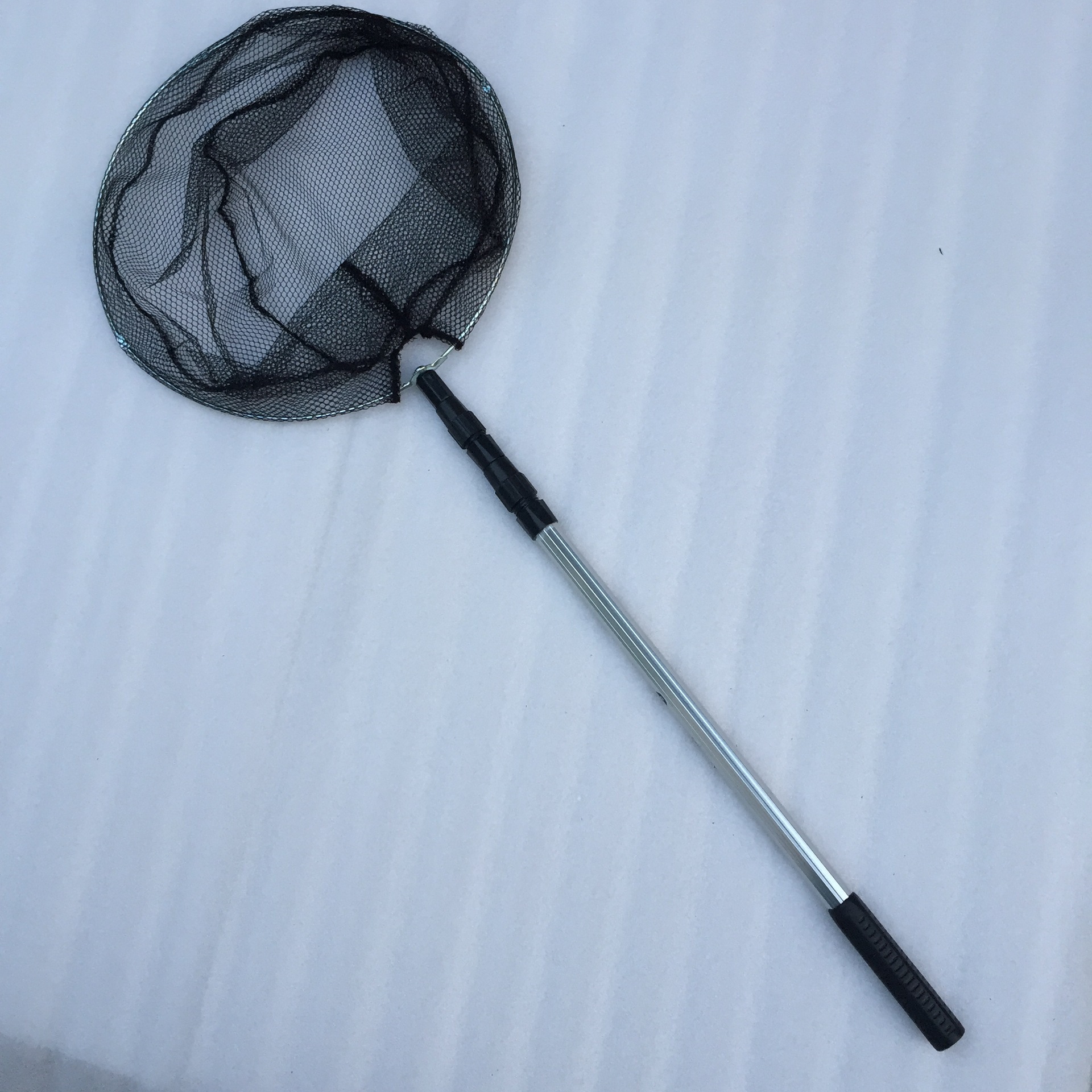 厂家批发可折叠抄网头铁丝抄网头40厘米渔具