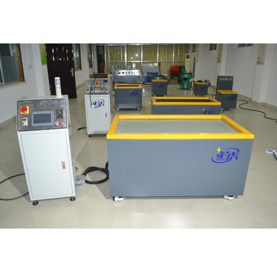 铜件全自动抛光机 不锈钢件磁力抛光节省人工机器(磁力研磨机)