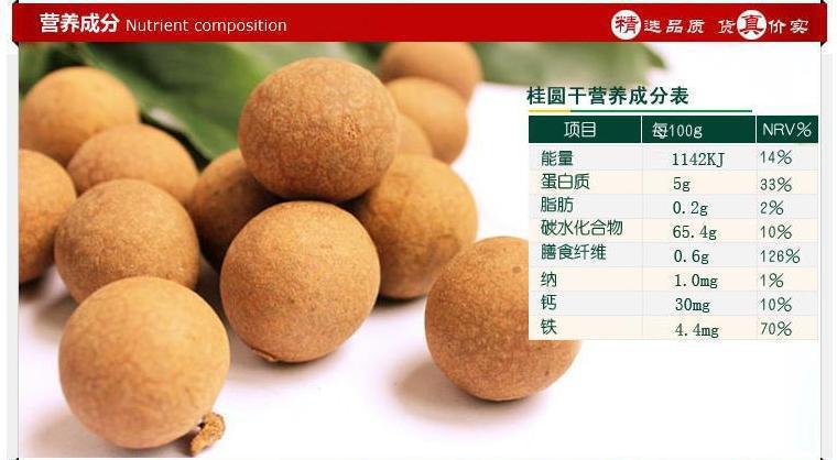 干货肉厚味甜桂圆干产500克特级龙眼干桂圆核小肉厚支持