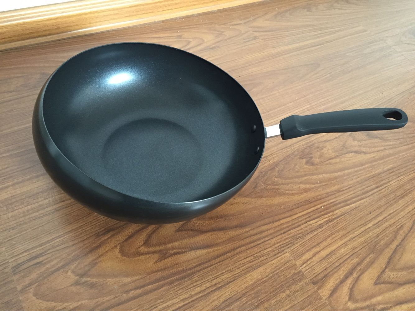 珠玉32cm回飞炒锅不粘锅无油烟锅不锈铁锅电磁炉煤气燃气通用