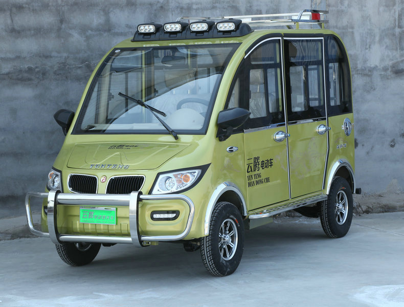 生产供应 四轮四座电动车 绿色豪华大王子电动轿车 电动代步.