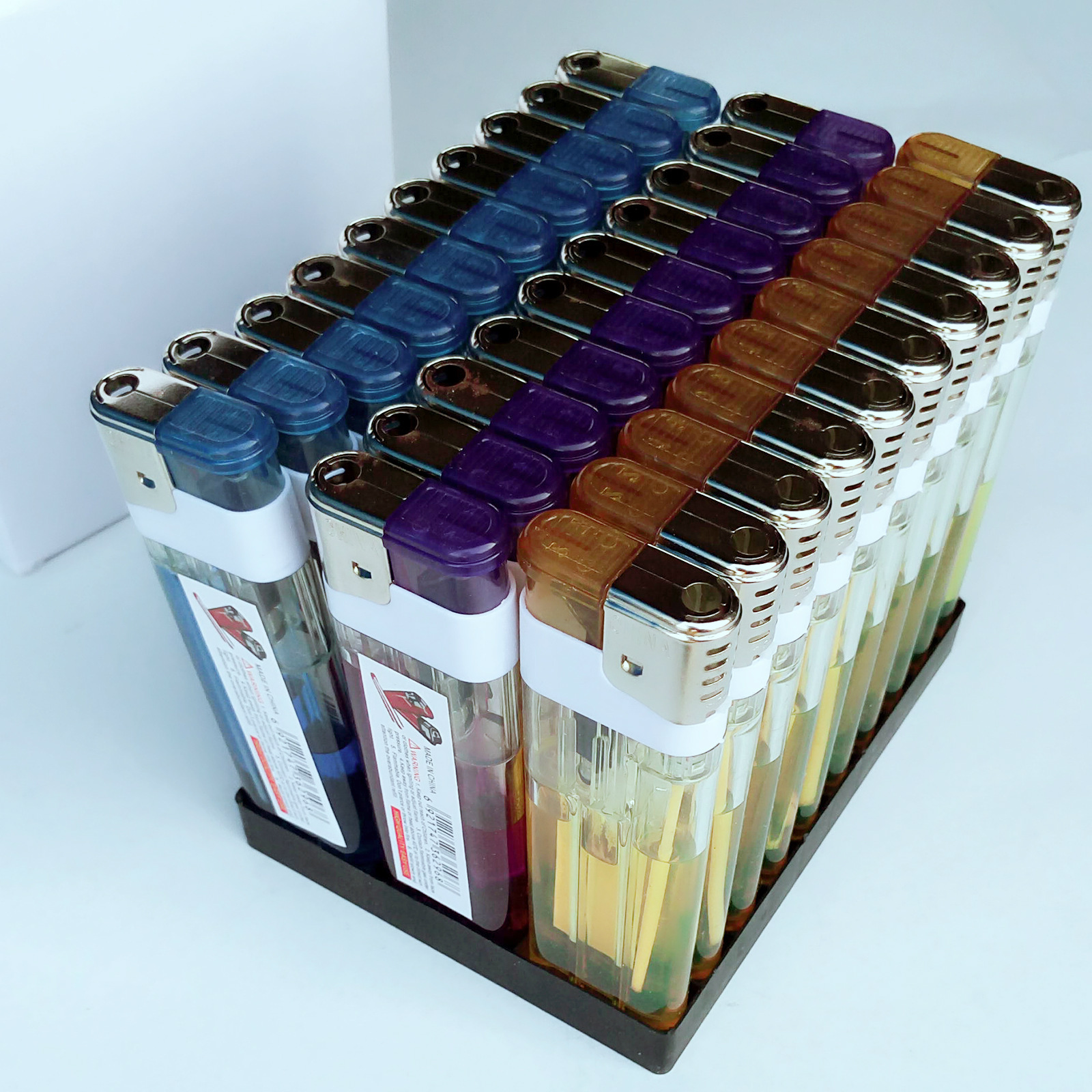 大号彩色打火机 二元两元2元 日用百货地摊超市商店货源批发