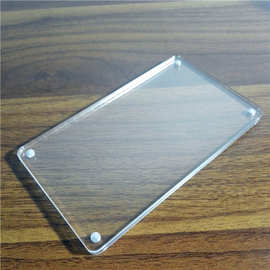 高档圆角亚克力强磁面板 透明面板 平面标价签 70*120mm 支持定制