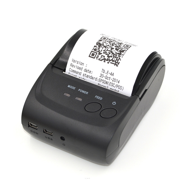 饿了么美团百度外卖58mm便携蓝牙打印机 热敏票据安卓打印机