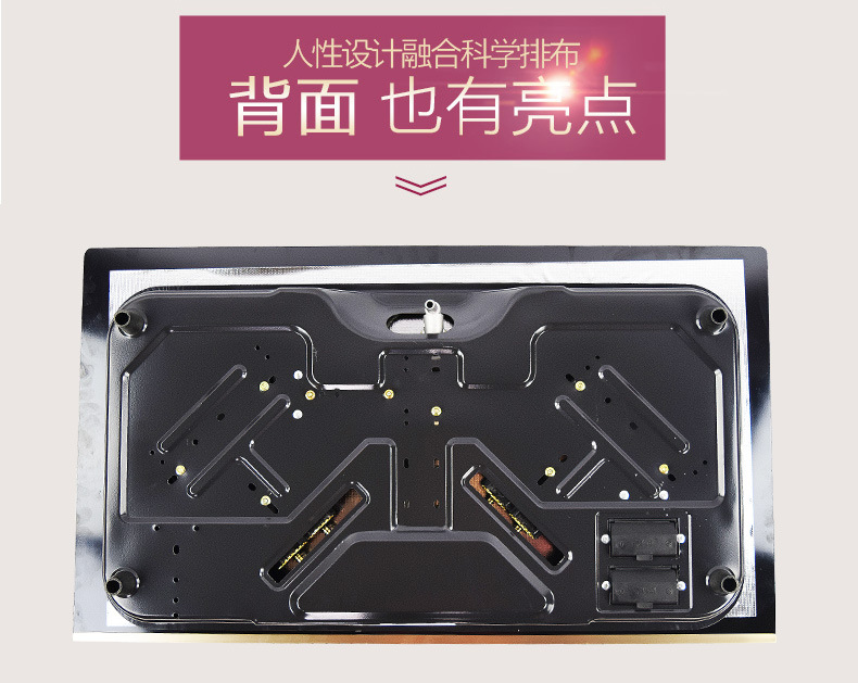 新飞燃气灶煤气炉嵌入式双灶天然气液化气灶具猛火钢化玻璃