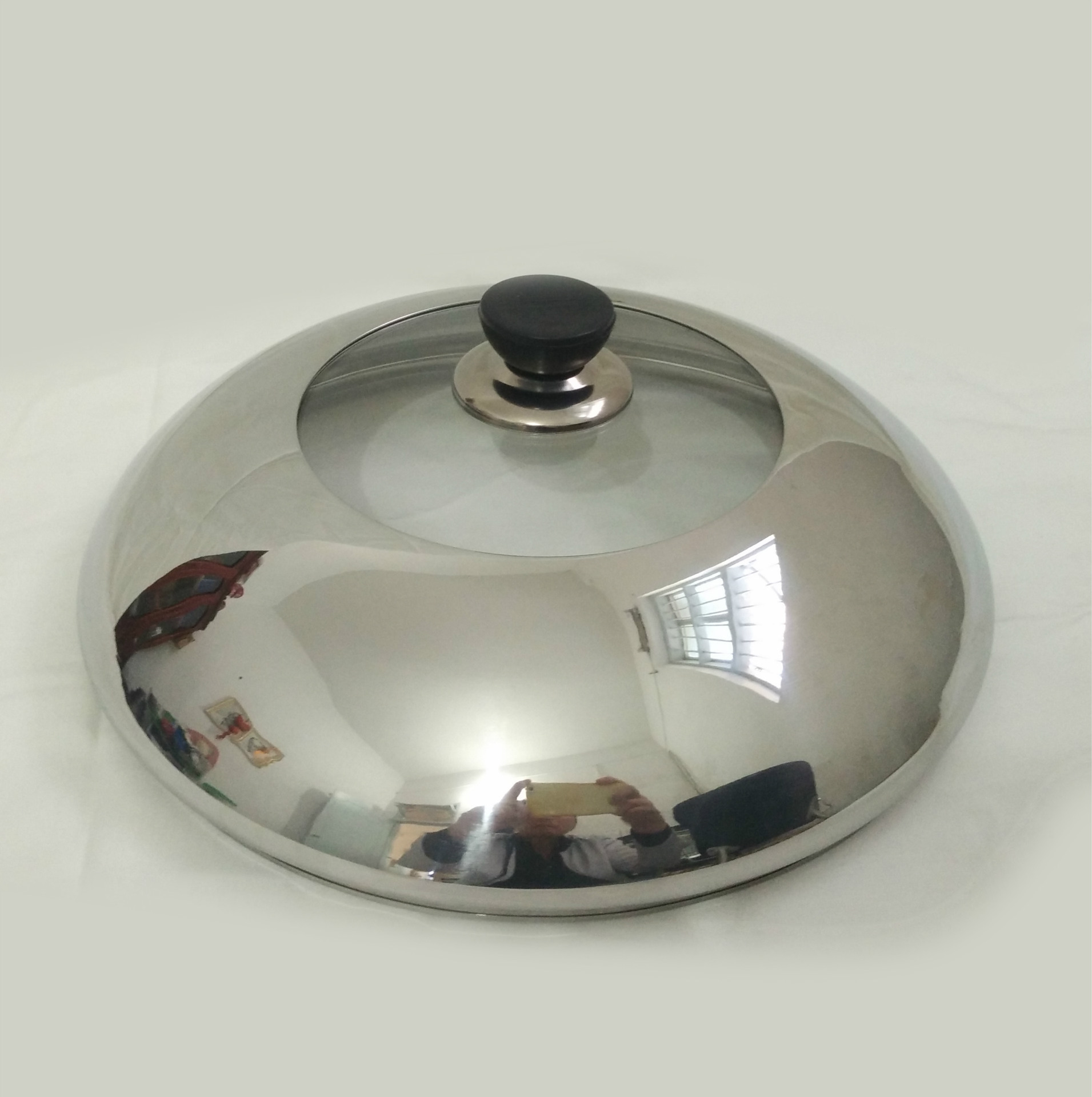 【玻璃盖】钢化可视,玻璃组合盖炒菜大锅盖煎锅平底锅透明盖防溢