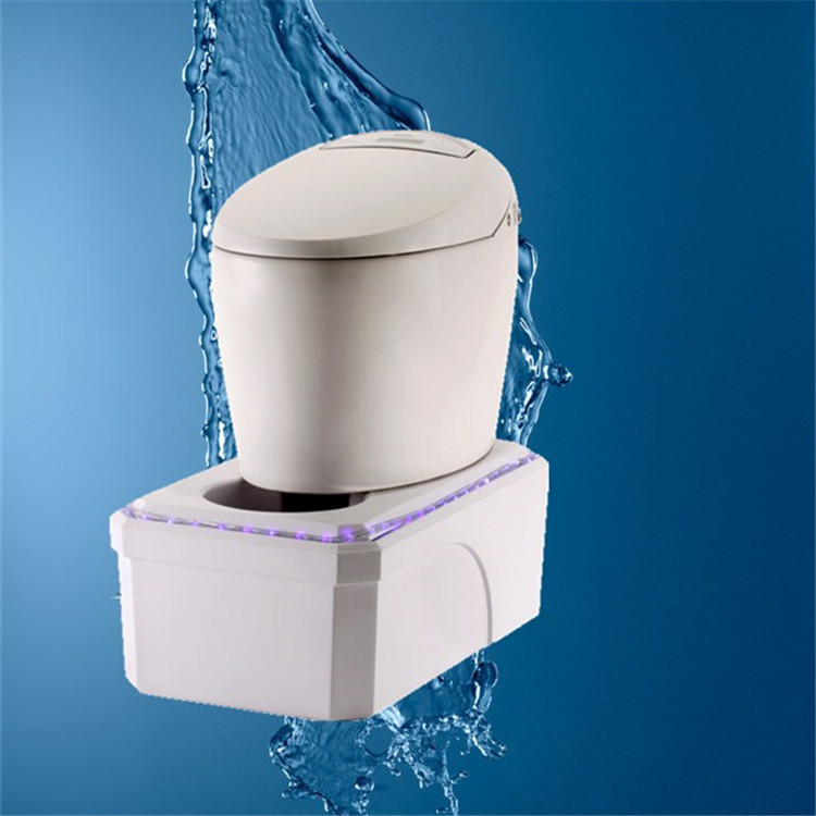 智能马桶全自动化方形试水台展示台 不锈钢